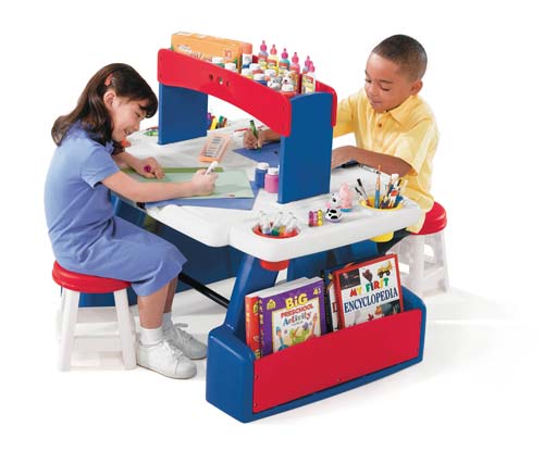 Παιδικό τραπέζι δραστηριοτήτων δύο θέσεων Merryland Park - Products
