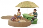 Αμμοδόχος με τραπέζι και ομπρέλα - Merryland Park