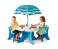 Παιδικό τραπέζι με δύο καρεκλάκια(σέτ) και αποσπώμενη ομπρέλα ΠΡΟΣΦΟΡΑ - Merryland Park
